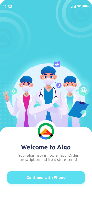 Login - online Pharmacy app